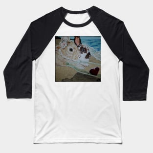 Bunny Valentines - Design Nineteen Baseball T-Shirt